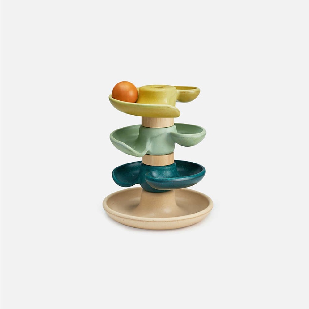 Lalo Colorful Spiral Ball Run Toy